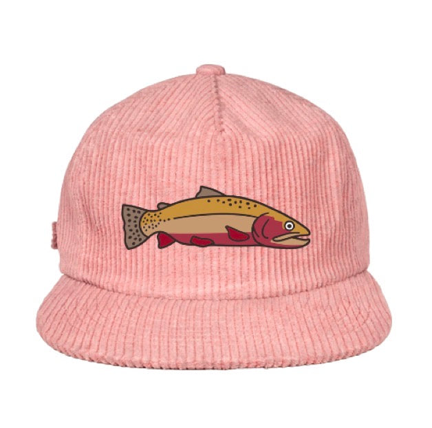 Blossom Embroidered Cord Hat