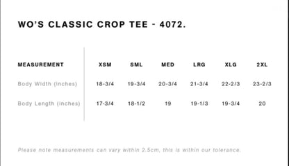 Rise Women's Crop Tee