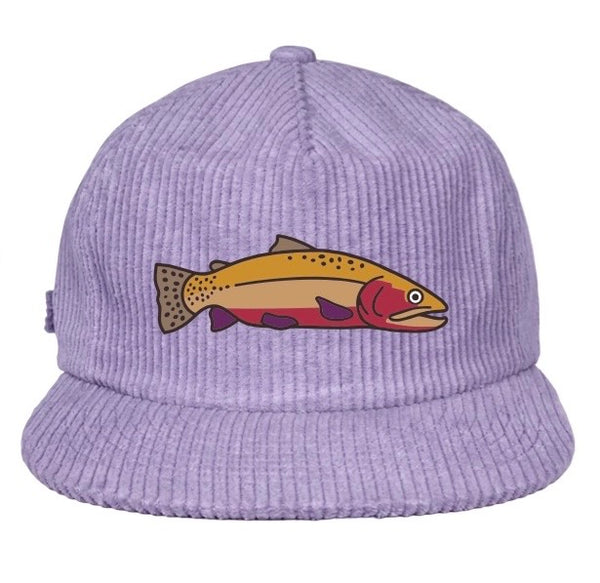 Blossom Embroidered Cord Hat